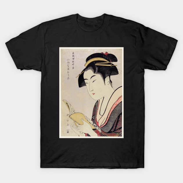 girl reading T-Shirt by chicledechoclo